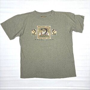 VTG Eco Mountain Kokopelli Native Moab Utah T-Shirt Made In USA Adult Medium